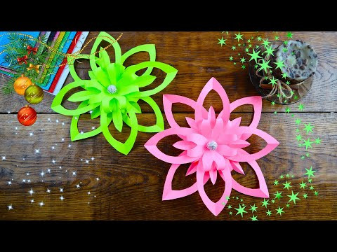 Объемная 3D СНЕЖИНКА из бумаги ❄️️ Новогодние УКРАШЕНИЯ №83| Snowflake Christmas Decoration Ideas Объемная 3D СНЕЖИНКА из бумаги ❄️️ Новогодние УКРАШЕНИЯ №83| Snowflake Christmas Decoration Ideas