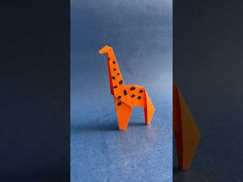 DIY origami giraffe DIY origami giraffe