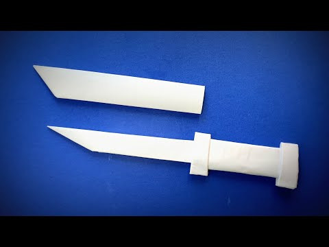 How to Make a Paper Knife with Sheath | Origami Knife | Origami Dagger | Easy Origami ART How to Make a Paper Knife with Sheath | Origami Knife | Origami Dagger | Easy Origami ART