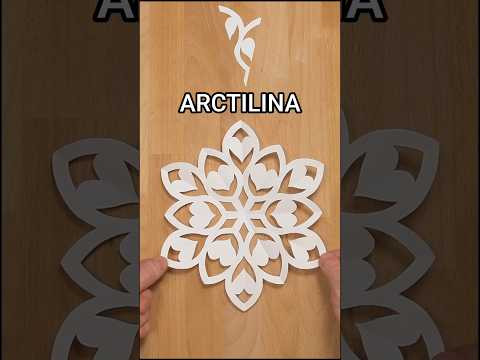 EASY TUTORIAL: HOW TO MAKE A ARCTILINA SNOWFLAKE INCLART #diy EASY TUTORIAL: HOW TO MAKE A ARCTILINA SNOWFLAKE INCLART #diy