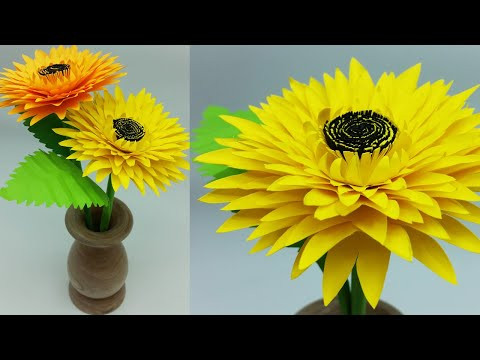 Beautiful Paper Flower Making | DIY | Paper Crafts | Home Decor Ideas | Best Paper Flower Beautiful Paper Flower Making | DIY | Paper Crafts | Home Decor Ideas | Best Paper Flower