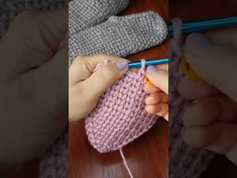 Как вязать крючком столбики в раскол без перекоса #crochet #вязаниекрючком Как вязать крючком столбики в раскол без перекоса #crochet #вязаниекрючком