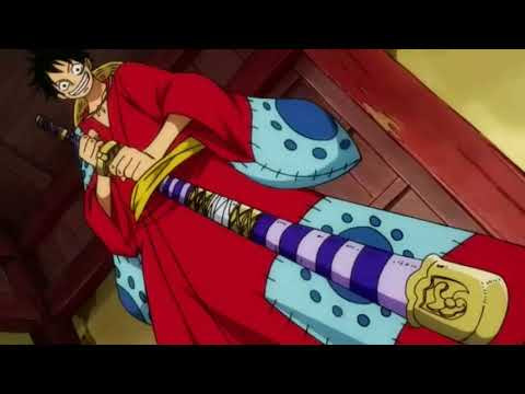 Luffy Katana out of paper. One Piece Luffy Katana out of paper. One Piece