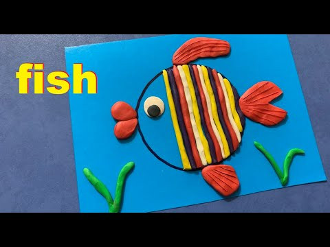 Рибка з пластиліну | Plasticine fish Рибка з пластиліну | Plasticine fish