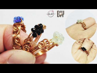 Simple ring | How to make easy jewelry at home for anyone 1140
