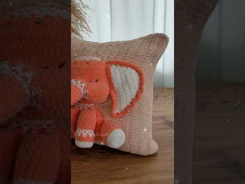 Crochet | Cushion | Elephant 