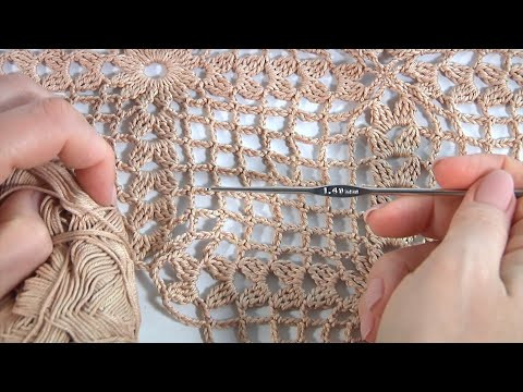 Очень БЫСТРО и Ажурно!!!! Вяжем КРЮЧКОМ Квадратные Мотивы /Соединение этих мотивов в полотно. Очень БЫСТРО и Ажурно!!!! Вяжем КРЮЧКОМ Квадратные Мотивы /Соединение этих мотивов в полотно.