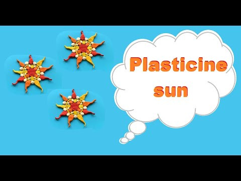 Ліплення "Сонце" | How to make a sun from plasticine Ліплення "Сонце" | How to make a sun from plasticine