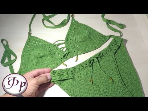 Идея для творчества - Вязаный купальник крючком 1 часть Идея для творчества - Вязаный купальник крючком 1 часть