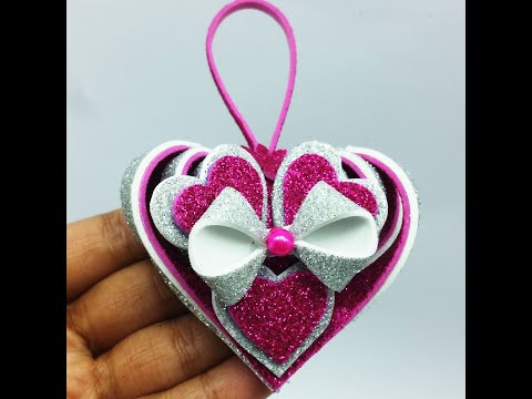 Valentine's Decoration Ideas With Heart | Room Decor | DIY Crafts #shorts Valentine's Decoration Ideas With Heart | Room Decor | DIY Crafts #shorts
