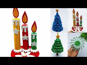 Low Budget Christmas Decor - Amazing Christmas Tree Ornaments Making at Home - Decorate With Me -DIY