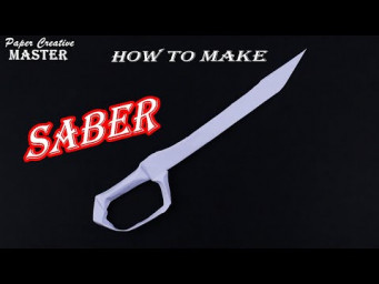 How to make a saber out of paper