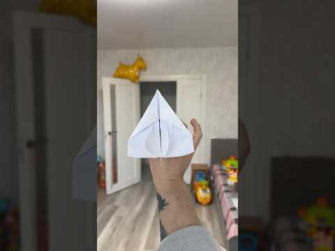 Crazy Paper Airplane Test Drive &ndash; 280 Feet Distance Indoors! World Record Paper Plane #diy #airplane