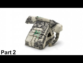 Origami Dollar Bill Touch Tone Telephone (Won Park) part 2