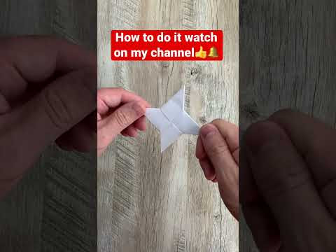 Origami Ninja Star | Paper Shuriken #shorts Origami Ninja Star | Paper Shuriken #shorts