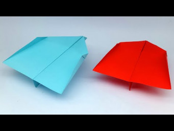 How to Make Paper Plane - Best Paper Plane In The World - Easy Origami Plane - DIY Paper Crafts