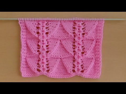 Лёгкий и красивый ажурный узор спицами для кардигана, жилета, свитера, туники. Лёгкий и красивый ажурный узор спицами для кардигана, жилета, свитера, туники.