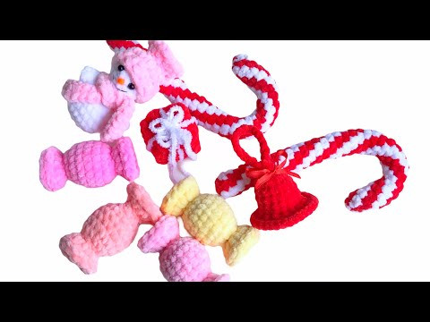 Вязаные игрушки на ёлку крючком. Мастер-класс Вязаные игрушки на ёлку крючком. Мастер-класс