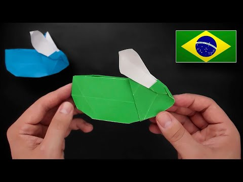 Origami: Caixa/Cesta de Coelho para Páscoa - Instruções em Português PT-BR Origami: Caixa/Cesta de Coelho para Páscoa - Instruções em Português PT-BR
