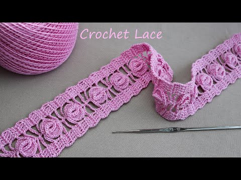 Необычный объемный УЗОР цветочного КРУЖЕВА вязание крючком SUPER Beautiful Flower Pattern Crochet Необычный объемный УЗОР цветочного КРУЖЕВА вязание крючком SUPER Beautiful Flower Pattern Crochet