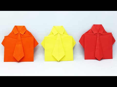 Eid Dress - Paper Dolls Dress - Origami Dress Making Easy Tutorial - DIY School Crafts
