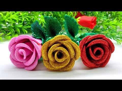 DIY Rose Paper Flower Tutorial | Easy & Beautiful Handmade Flowers for Decoration at Home