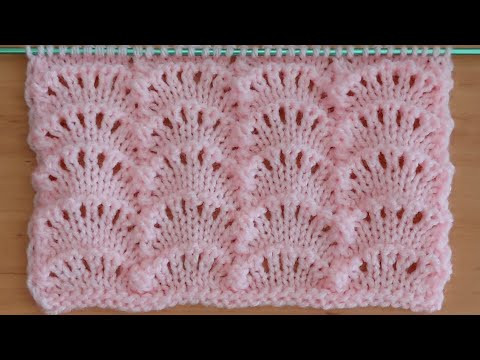 Нежный ажурный узор спицами для джемпера, туники, маечки, топа. Нежный ажурный узор спицами для джемпера, туники, маечки, топа.