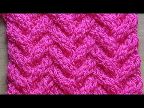 "Объёмные косы " Узор спицами для свитера, шапочки, кардигана. "Объёмные косы " Узор спицами для свитера, шапочки, кардигана.