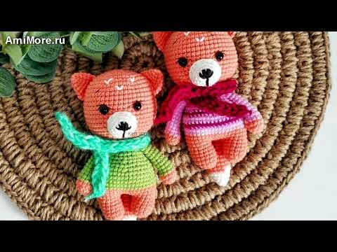 Амигуруми: схема Лисичка. Игрушки вязаные крючком - Free crochet patterns. Амигуруми: схема Лисичка. Игрушки вязаные крючком - Free crochet patterns.