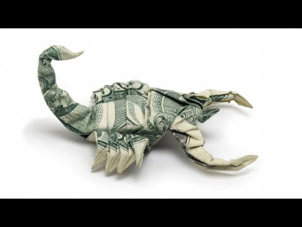 Dollar Bill Scorpion Origami (Won Park)
