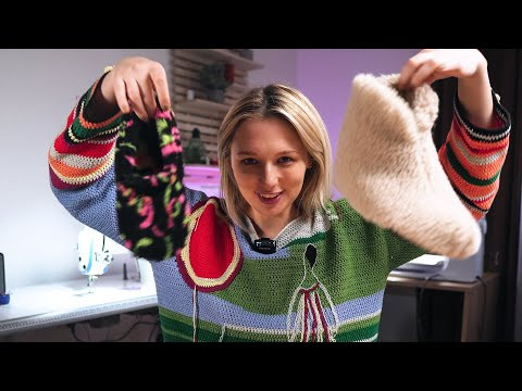 Меховые тапочки своими руками! Шьем вместе на новый год