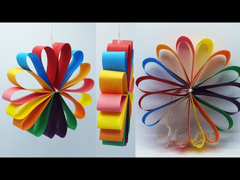 Easy and Quick Paper Wall Hangings - DIY Christmas Paper Decoration Ideas - Handmade Crafts Easy and Quick Paper Wall Hangings - DIY Christmas Paper Decoration Ideas - Handmade Crafts