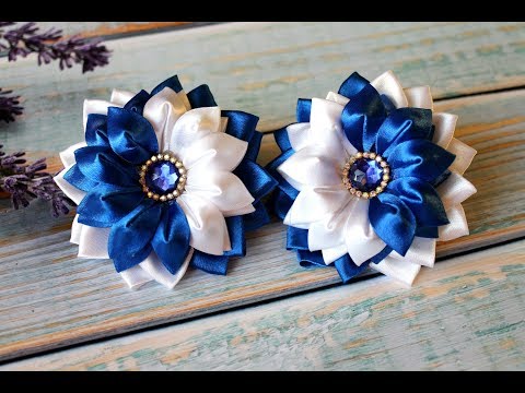 #handmade #рукоделие #хэндмейд #ручнаяработа #diy КОНТРАСТНЫЕ ШКОЛЬНЫЕ БАНТИКИ КАНЗАШИ мастр класс