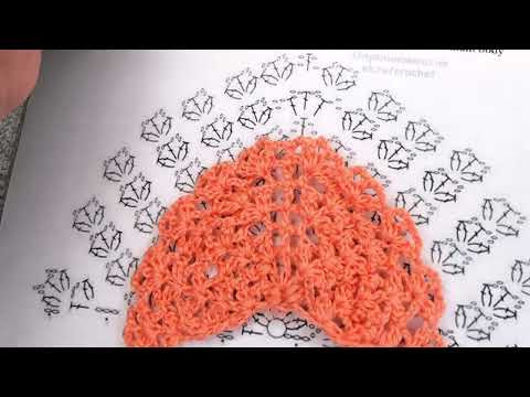 Разбор УЗОРА для ШАЛИ , вязание крючком , crochet shawl ( шаль №408) Разбор УЗОРА для ШАЛИ , вязание крючком , crochet shawl ( шаль №408)