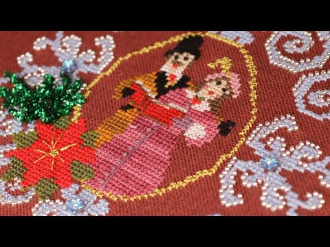 80. Вышивка крестом: зимний сэмплер в процессе, подарок и немного покупок Just Nan, Волшебная Страна 80. Вышивка крестом: зимний сэмплер в процессе, подарок и немного покупок Just Nan, Волшебная Страна