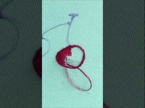 3D Embroidery How to embroider Cherry Satin Embroidery Short 3D Embroidery How to embroider Cherry Satin Embroidery Short
