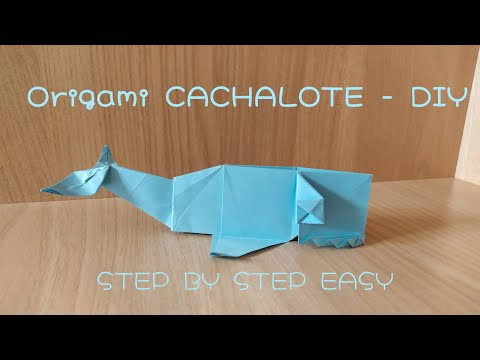 How To Make an Easy Origami Cachalote - DIY. How To Make an Easy Origami Cachalote - DIY.