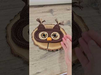 Crochet Glasses Holders "Owl" 