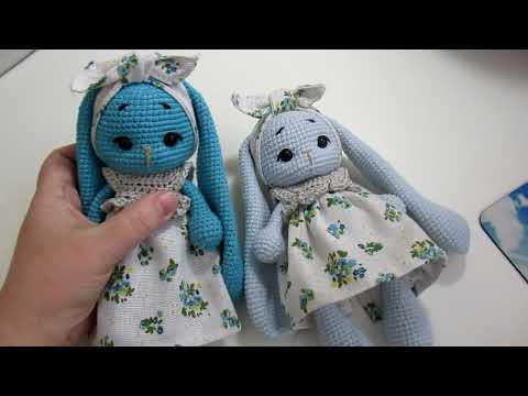 Мои вязальные дела 3_2024. Новые зайчики Мои вязальные дела 3_2024. Новые зайчики