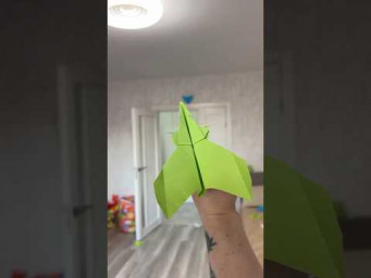Paper Plane Record Attempt &ndash; 215 Feet Indoor Flight Challenge #diy #airplane #origami