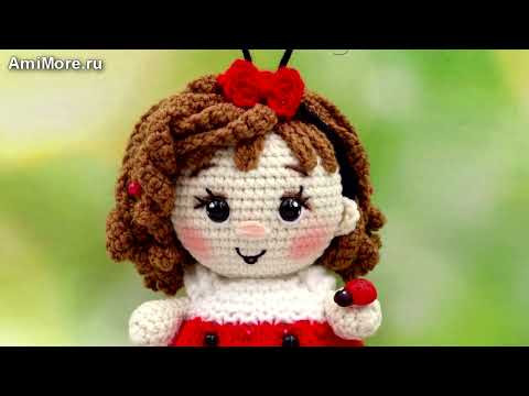 Амигуруми: схема Малышка Божья коровка. Игрушки вязаные крючком - Free crochet patterns. Амигуруми: схема Малышка Божья коровка. Игрушки вязаные крючком - Free crochet patterns.