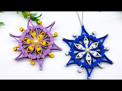 Paper Cutting Design ❄️ How to Make Snowflake ❄️ Christmas Decorations Ideas ❄️ Foam Sheet Crafts Paper Cutting Design ❄️ How to Make Snowflake ❄️ Christmas Decorations Ideas ❄️ Foam Sheet Crafts