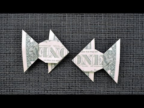 Interesting MONEY FISH | Dollar Origami for kids | Tutorial DIY by NProkuda