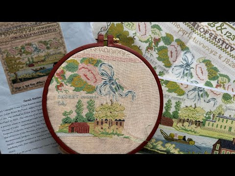 Вышивальный влог. Вышиваю Sarah Hatton Вышивальный влог. Вышиваю Sarah Hatton