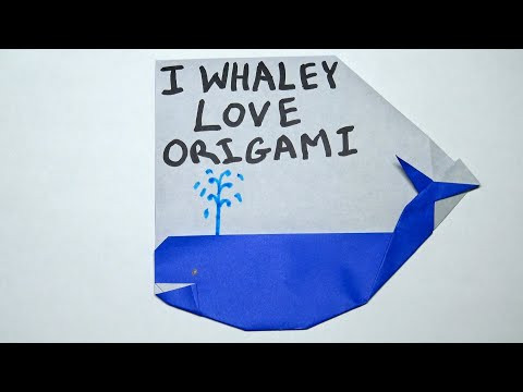 DIY Whale Greeting Card DIY Whale Greeting Card