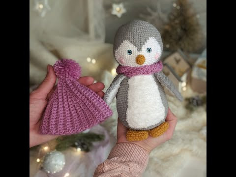 Crochet hat. We connect the two sides of the cap. part 2 Crochet hat. We connect the two sides of the cap. part 2