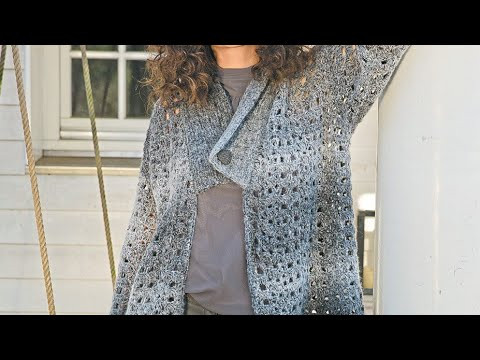 Crochet pattern for an openwork jacket - Узор крючком для ажурного жакета Crochet pattern for an openwork jacket - Узор крючком для ажурного жакета