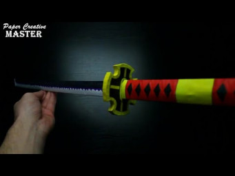 Katana Zoro Sandai Kitetsu from paper  One Piece