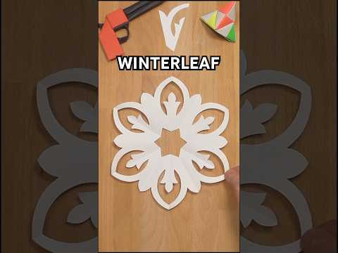 TUTORIAL: CUTTING A WINTERLEAF SNOWFLAKE — SIMPLE AND BEAUTIFUL | TOP CHRISTMAS DECOR IDEAS INCL ART TUTORIAL: CUTTING A WINTERLEAF SNOWFLAKE — SIMPLE AND BEAUTIFUL | TOP CHRISTMAS DECOR IDEAS INCL ART