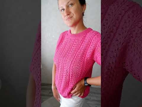 Ажурная Блуза. Ссылка на мк в описании Ажурная Блуза. Ссылка на мк в описании